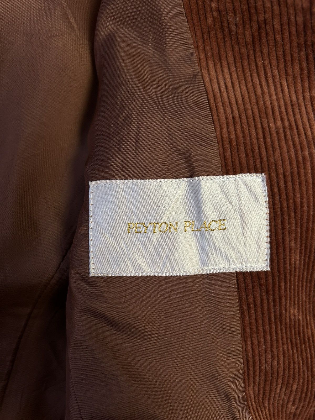 Japanese Brand PPFM PEYTON PLACE CORDUROY BLAZER Size ONE SIZE - 5 Thumbnail