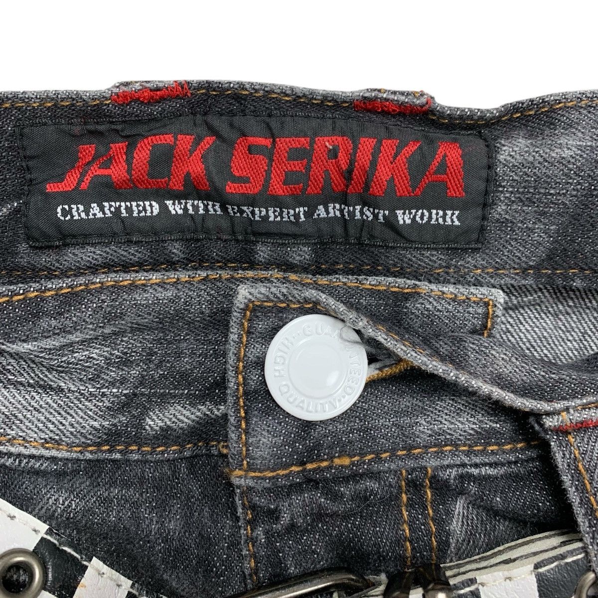 If Six Was Nine × Japanese Brand × Le Grande Bleu (L.G.B.) Lgb Style 2000’s Jack Serika Double Waist Jorts Denim Pants Size US 29 - 7 Thumbnail