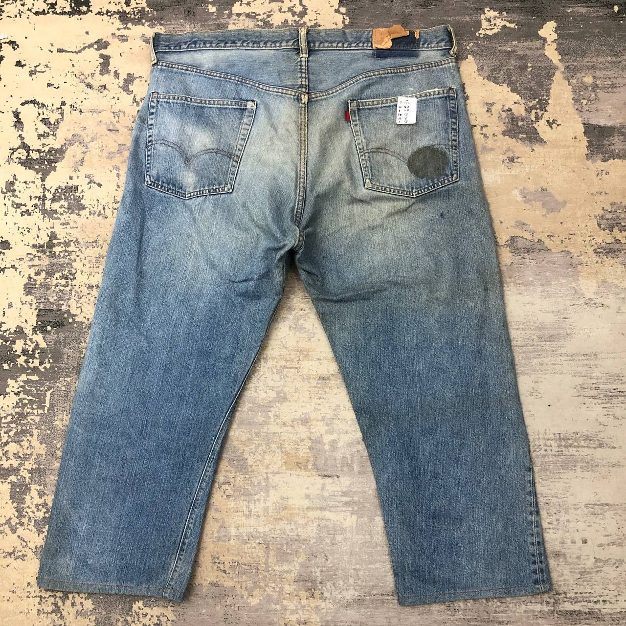 Levi's × Levi's Vintage Clothing P776 RARE VTG LEVI'S TALON BUTTON NOM 8 RIPPED JEANS Size US 42 / EU 58 - 2 Thumbnail