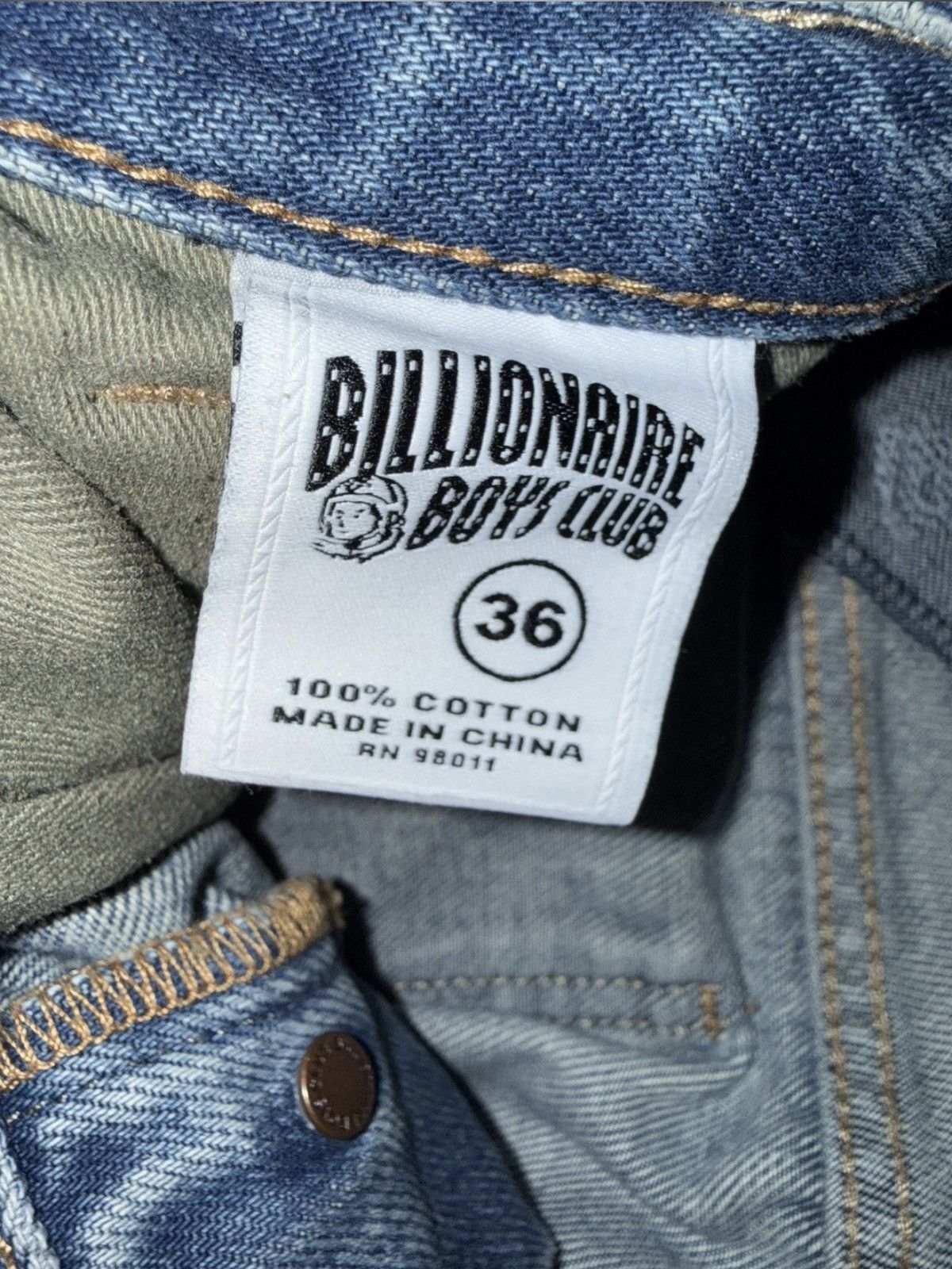 Billionaire Boys Club Billionaire Boys Club Comet Helium Jeans Size US 36 / EU 52 - 4 Thumbnail