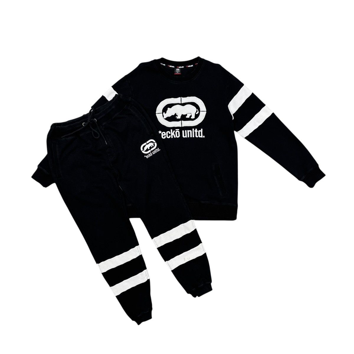 Ecko Unltd. Ecko Unltd Embroidered Logo Sweatshirt / Joggers Streetwear Size US XL / EU 56 / 4 - 1 Thumbnail