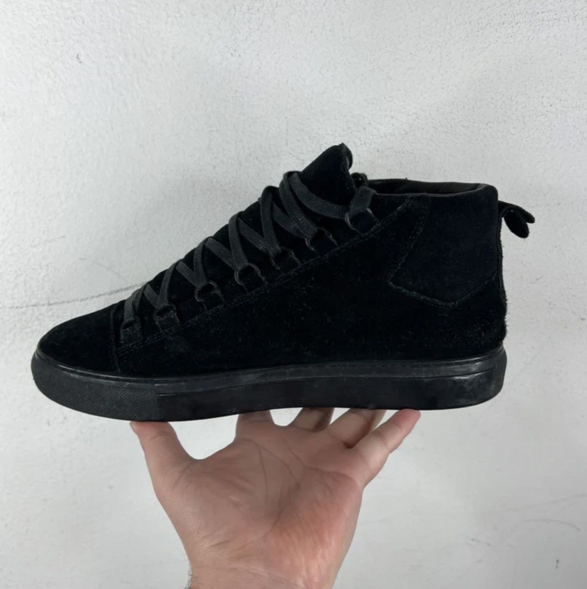 Balenciaga BALENCIAGA ARENA BLACK SUEDE 🖤42-44 Size US 9.5 / EU 42-43 - 4 Thumbnail
