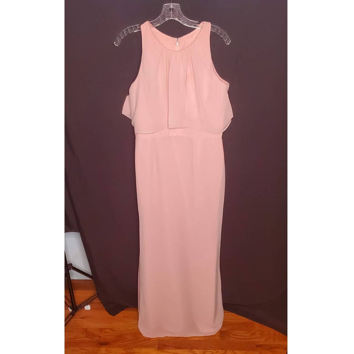 JB JASMINE BRIDESMAIDS Rose Pink Gown P196057 Size 12