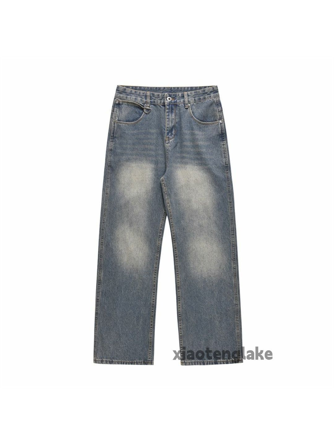Jean × Vintage utility washed faded y2k skate hiphop carpenter jeans Size US 32 / EU 48 - 2 Thumbnail