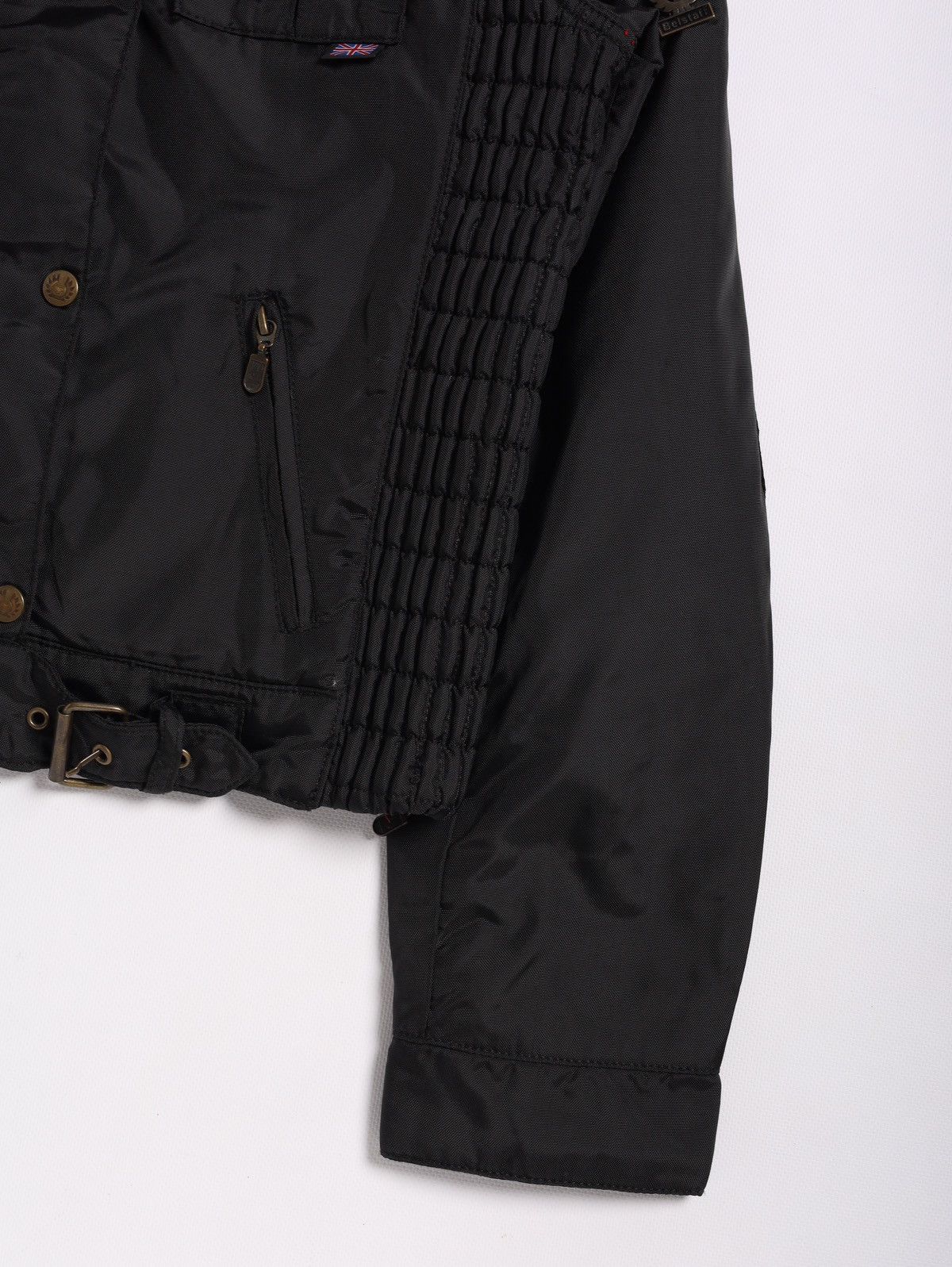 Belstaff Belstaff Vintage Gold Nylon Bomber Jacket Size S / US 4 / IT 40 - 2 Thumbnail