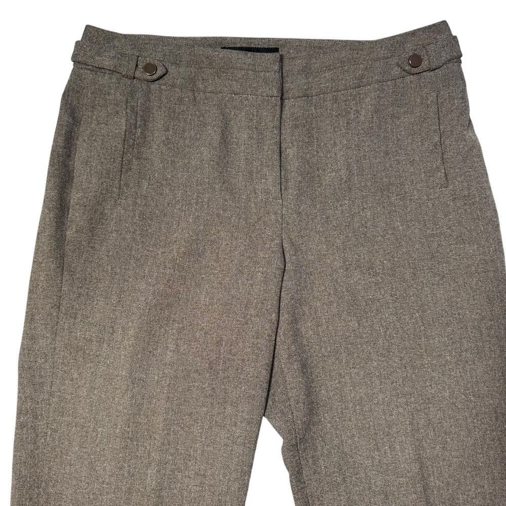 Other Larry Levine Petite Brown Pants Size 12 Petite Size 34" / US 12 / IT 48 - 6 Thumbnail