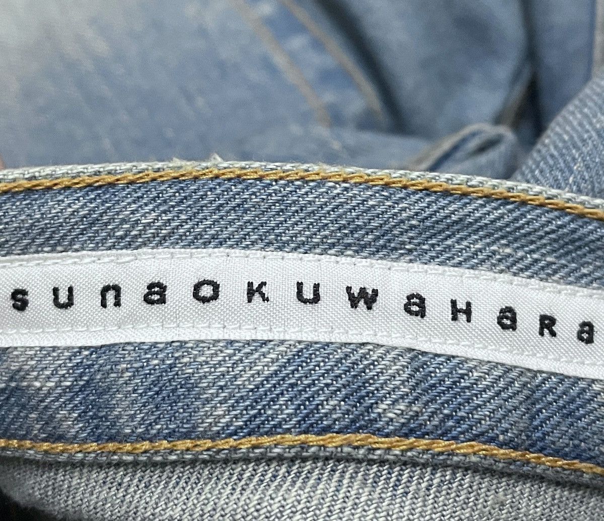 Issey Miyake Vintage Japanese Brand Sunaokuwahara Patchwork Jeans 2000s Size US 32 / EU 48 - 8 Thumbnail