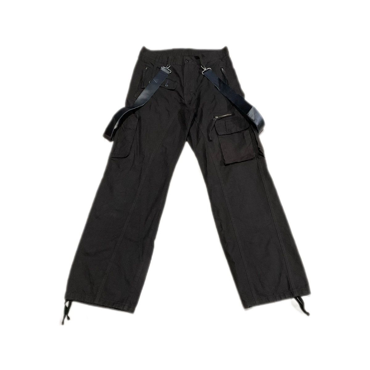 vintage PPFM suspender design pants