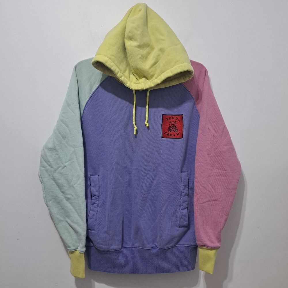 Teddy Fresh Teddy Fresh Pastel Hoodie Logo Patch Retro Y2K Sweater XS Mu Size XS / US 0-2 / IT 36-38 - 13 Thumbnail
