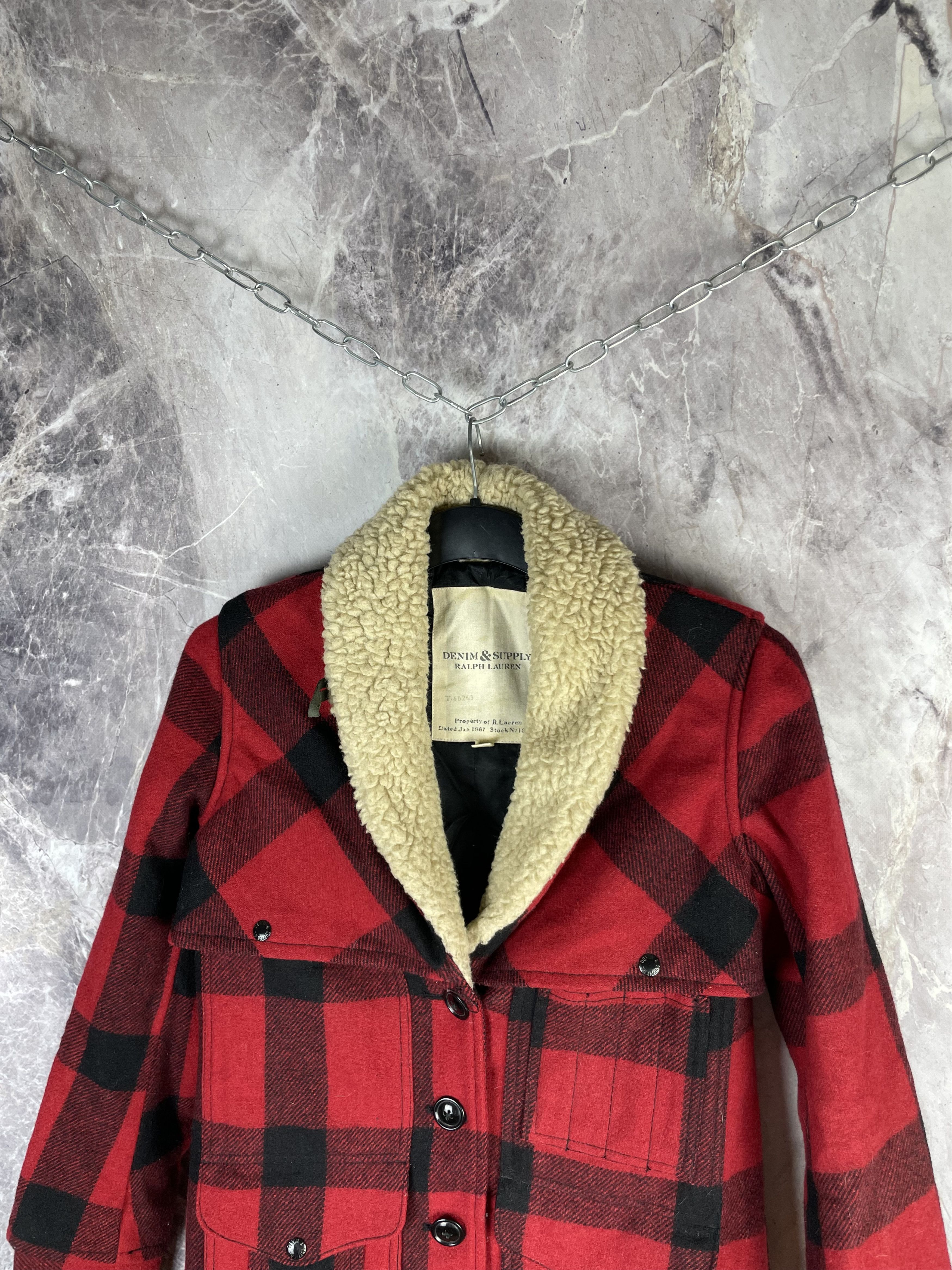 Denim & Supply Ralph Lauren DENIM SUPPLY RALPH LAUREN Plaid Coat Size US S / EU 44-46 / 1 - 3 Thumbnail