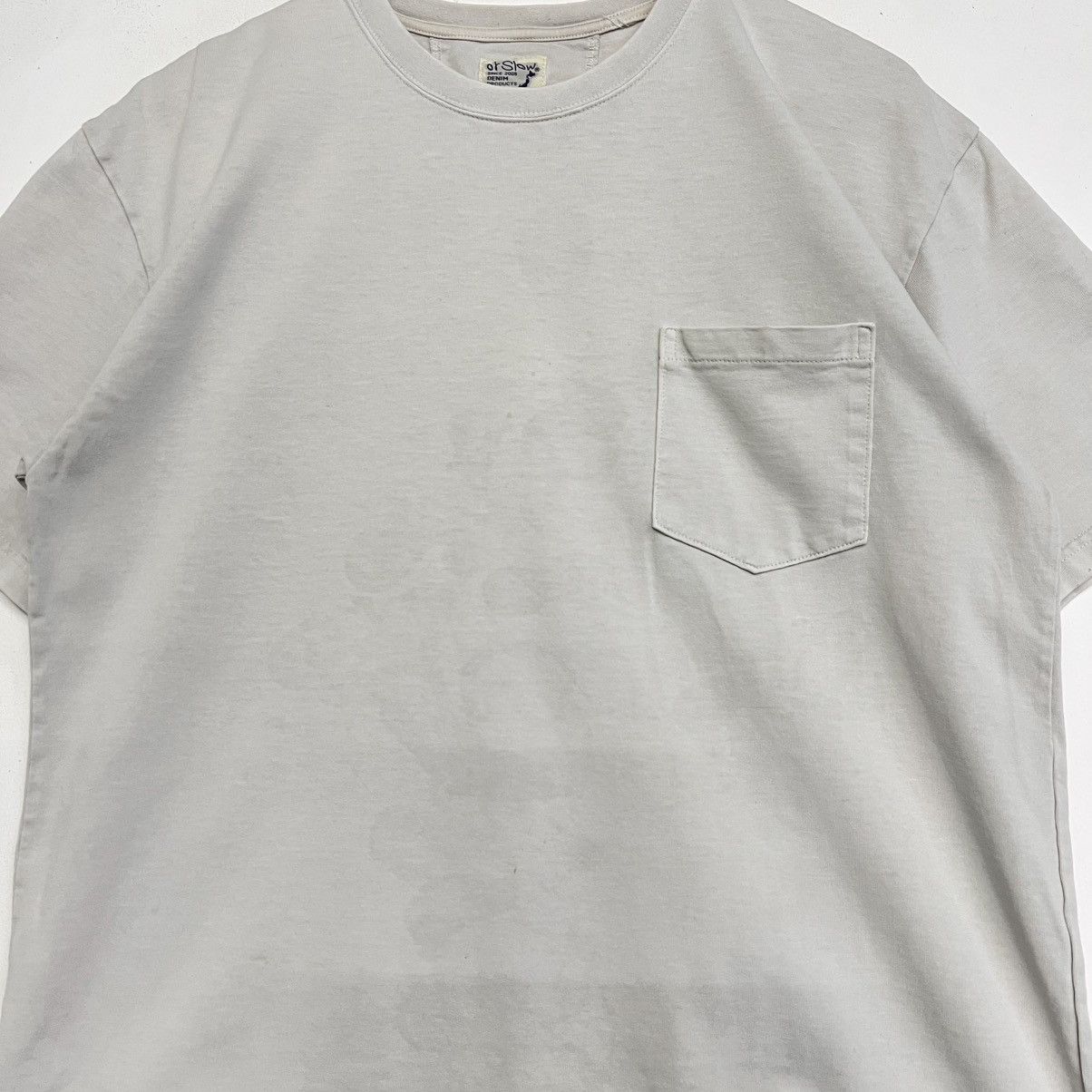 Orslow ORSLOW POCKET PLAIN MINIMALIST TSHIRT Size US M / EU 48-50 / 2 - 7 Thumbnail