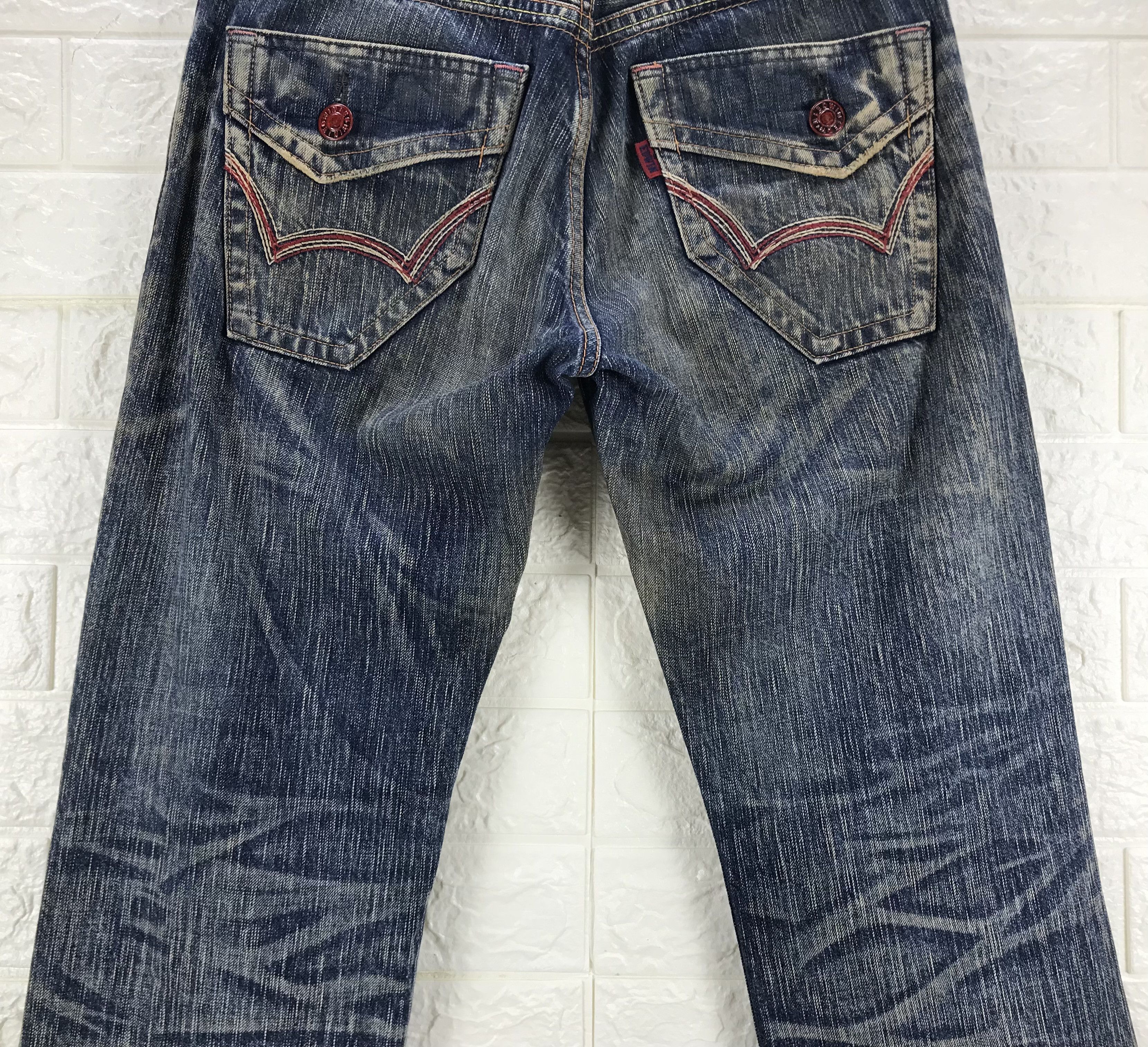 Edwin Vintage Edwin Mud Wash Flare Jeans Size US 30 / EU 46 - 7 Thumbnail