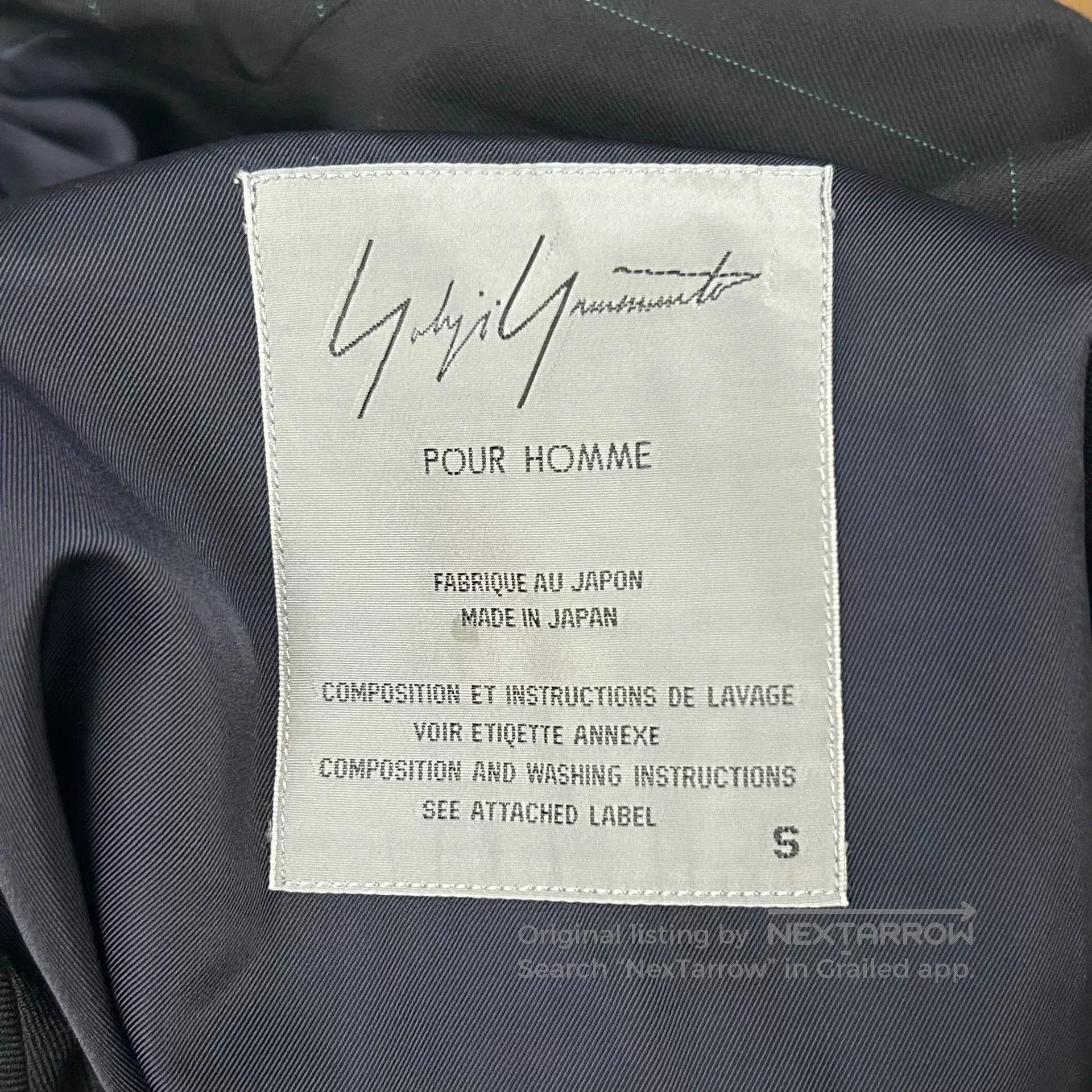 Yohji Yamamoto Yohji Yamamoto 95aw Deer Pavilion Blazer. Size US S / EU 44-46 / 1 - 4 Thumbnail