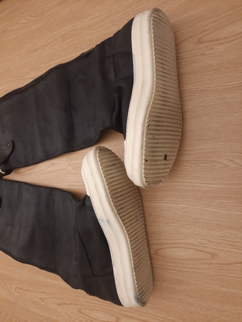 Rick Owens Elephant Boots Leather Mainline Size US 9.5 / EU 42-43 - 3 Thumbnail
