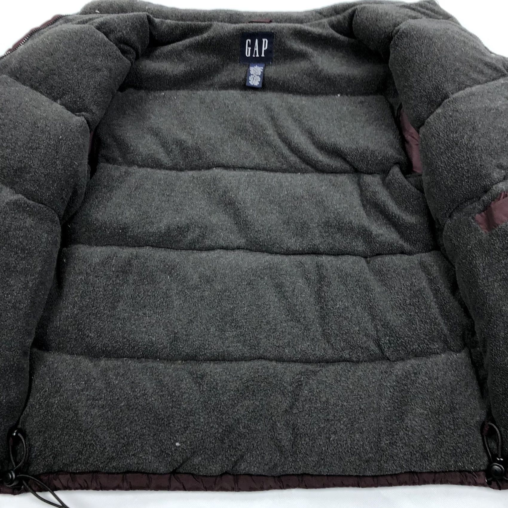 Gap GAP Mens L Maroon Puffer Jacket Down Feather Insulated Vintage Jacket Women? No Size US L / EU 52-54 / 3 - 3 Thumbnail