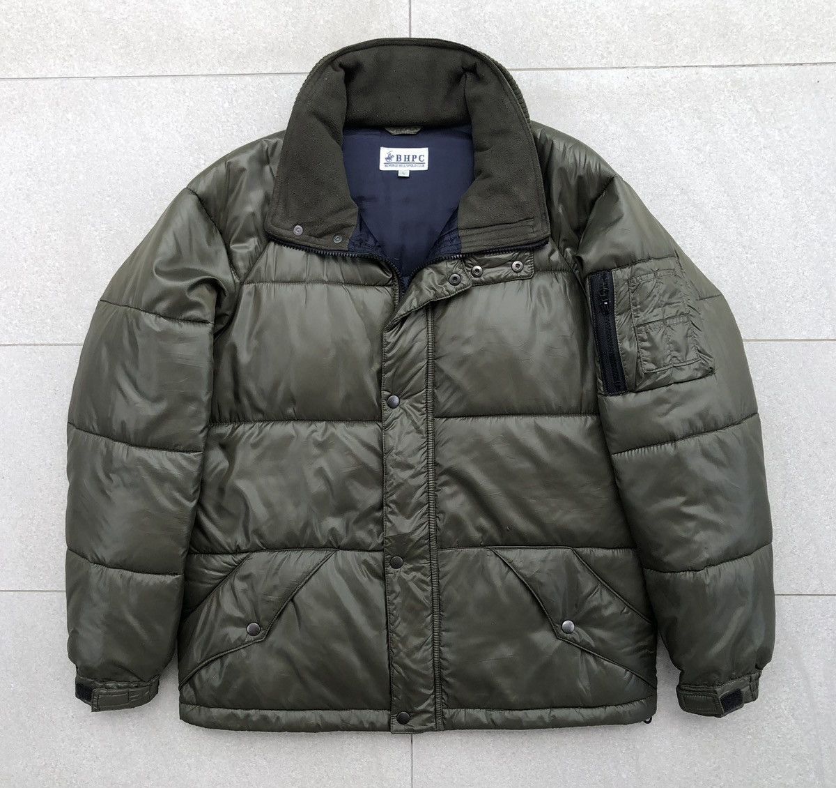 Beverly Hills Polo Club BHPC-Beverly Hills Polo Club Button Up Puffer Jacket Size US L / EU 52-54 / 3 - 3 Thumbnail