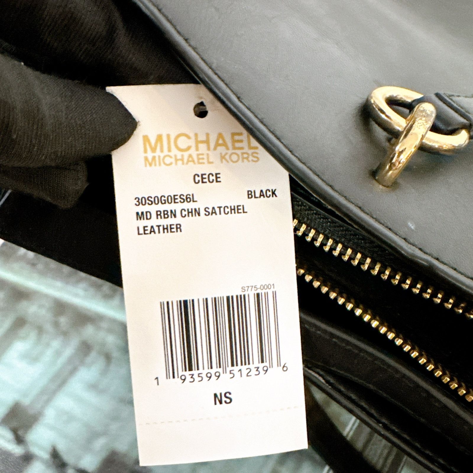 Michael Kors Michael Kors 30S0G0ES6L Small Leather Chain Messenger Bag Size ONE SIZE - 7 Thumbnail