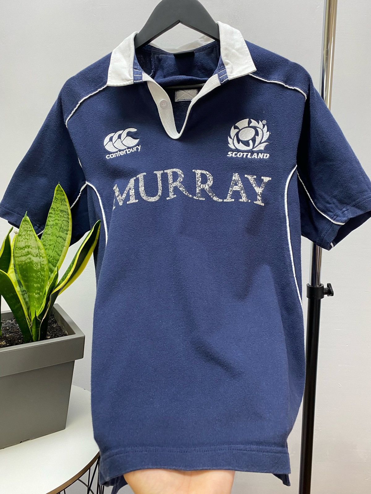 Canterbury of New Zealand × Vintage Vintage Scotland Rugby Union Jersey Rare Hype Size US M / EU 48-50 / 2 - 9 Thumbnail