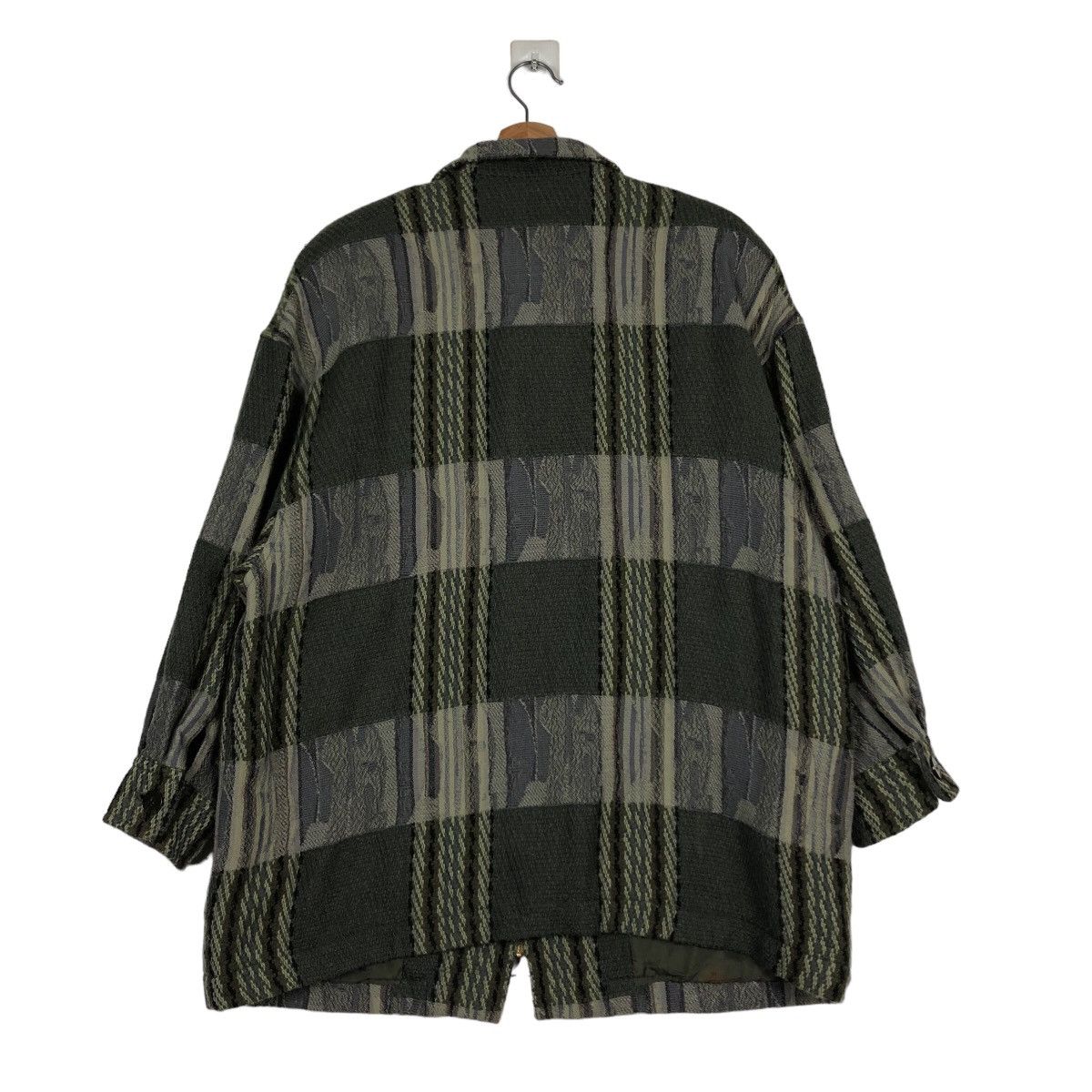 🔥Vintage Chore Jacket DX21 Japan Tartan Design Issey Miyake