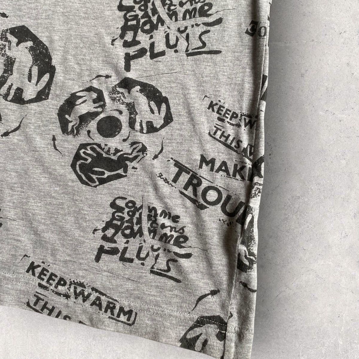 Comme des Garcons Homme Plus Fall08 CDGHP X Jamie Reid Collage Print T Shirt Size US M / EU 48-50 / 2 - 2 Thumbnail