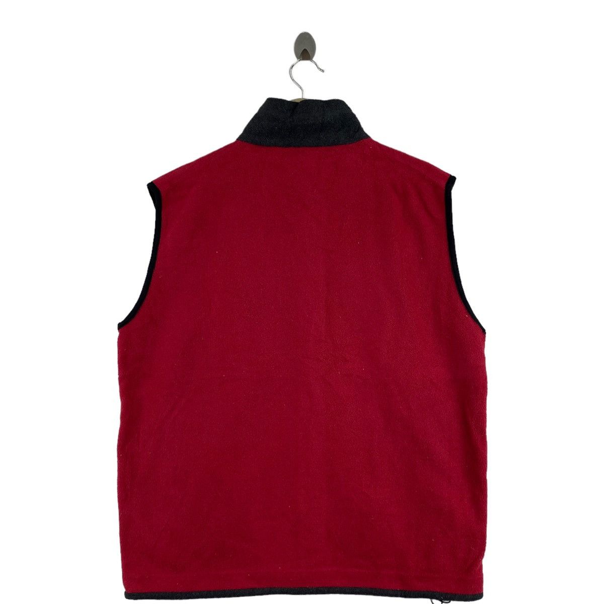 Dockers DOCKERS USA Full Zipper Outdoor Red Vest Fleece Sweatshirt Size US L / EU 52-54 / 3 - 4 Thumbnail