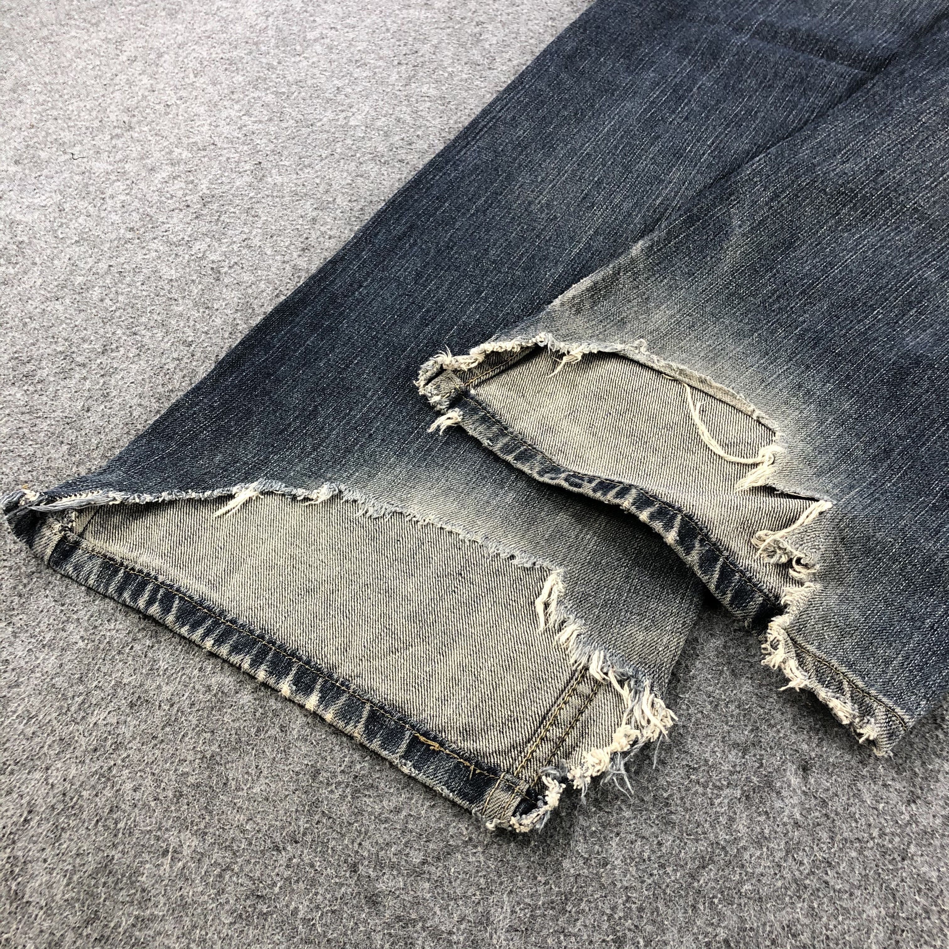 Levi's Vintage Distress Levis 569 Jeans-J915 Size US 35 - 6 Thumbnail