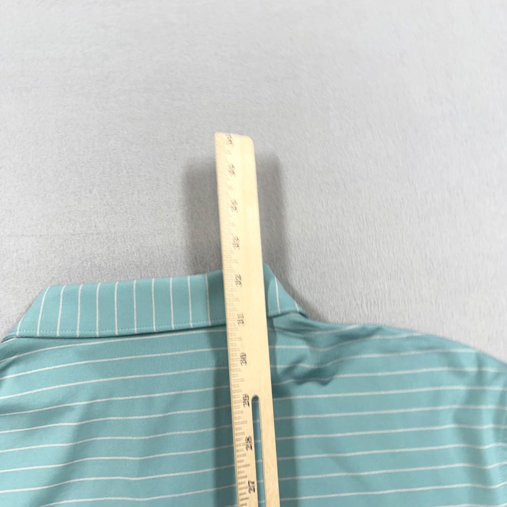 Peter Millar Peter Millar Polo Shirt Mens M Green Striped Summer Comfort Golf Ponte Vedra Size US M / EU 48-50 / 2 - 6 Thumbnail