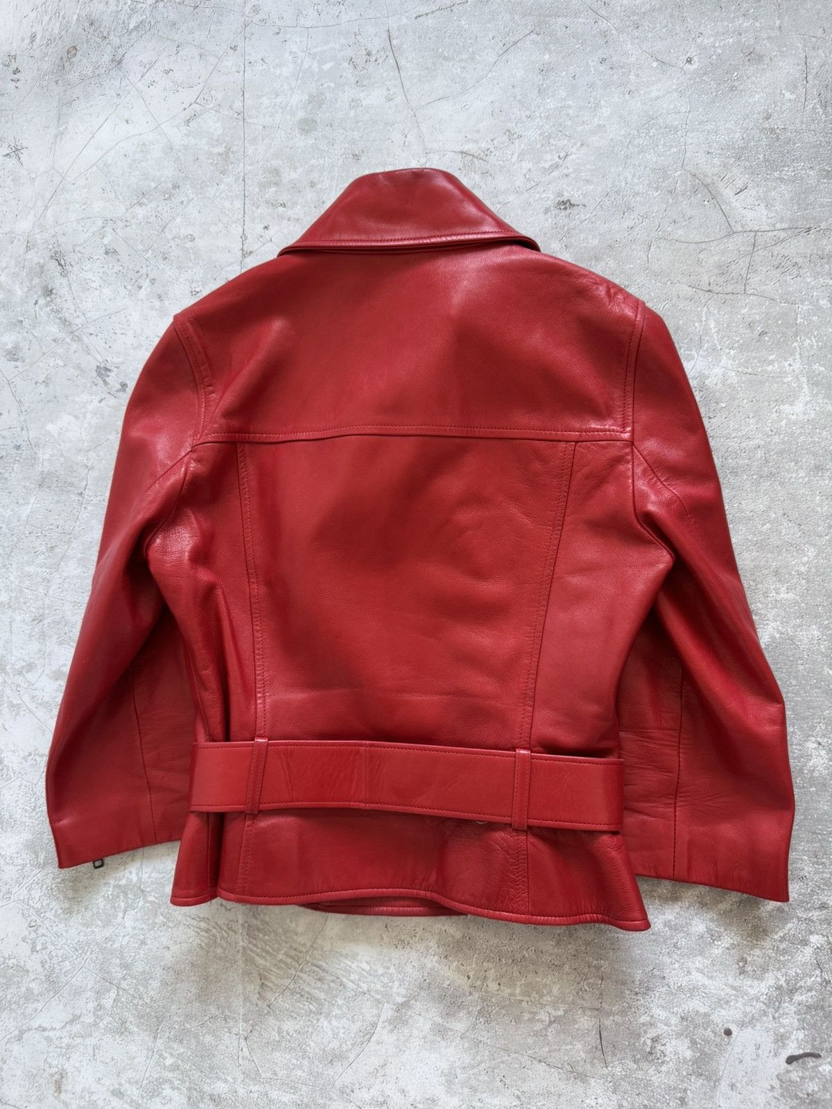 Celine Celine leather biker jacket Size XS / US 0-2 / IT 36-38 - 2 Thumbnail