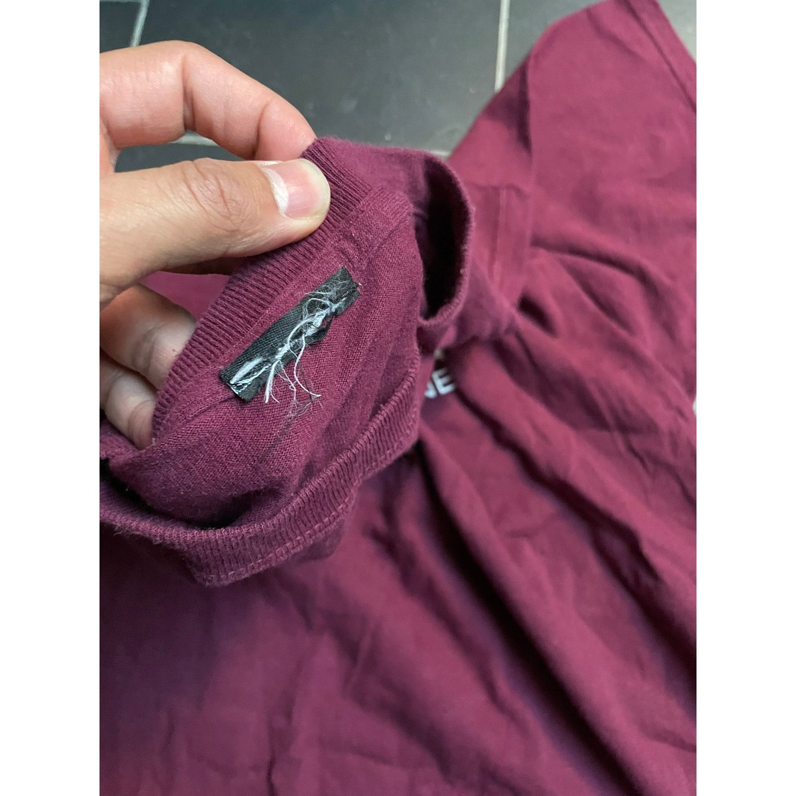 Thrasher Thrasher Logo Tshirt Burgundy Large Size US L / EU 52-54 / 3 - 3 Thumbnail