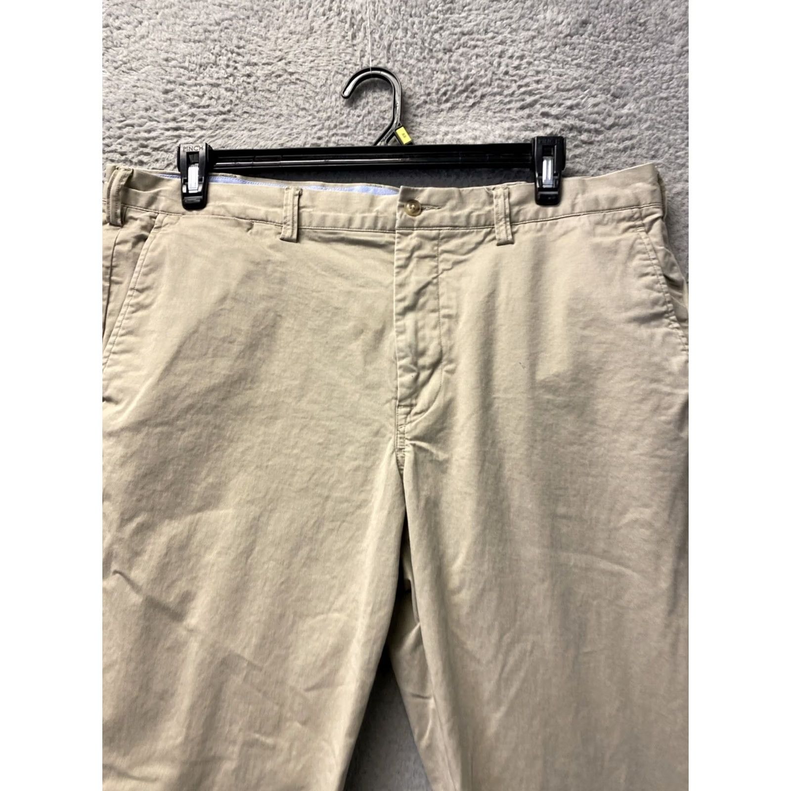 Polo Ralph Lauren Ralph Lauren Chino Pants Men 38x32 Light Tan /0772 Casual, Flat Front, Straight Leg, Cotton Twill, Button Zip Closure, Logo, Pockets, Preston Pant Size US 38 / EU 54 - 2 Thumbnail