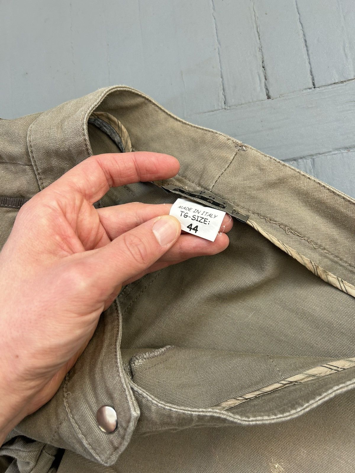 Japanese Brand × Vintage Japanese style multi pocket cargo pants vintage Size 27" / US 4 / IT 40 - 4 Thumbnail