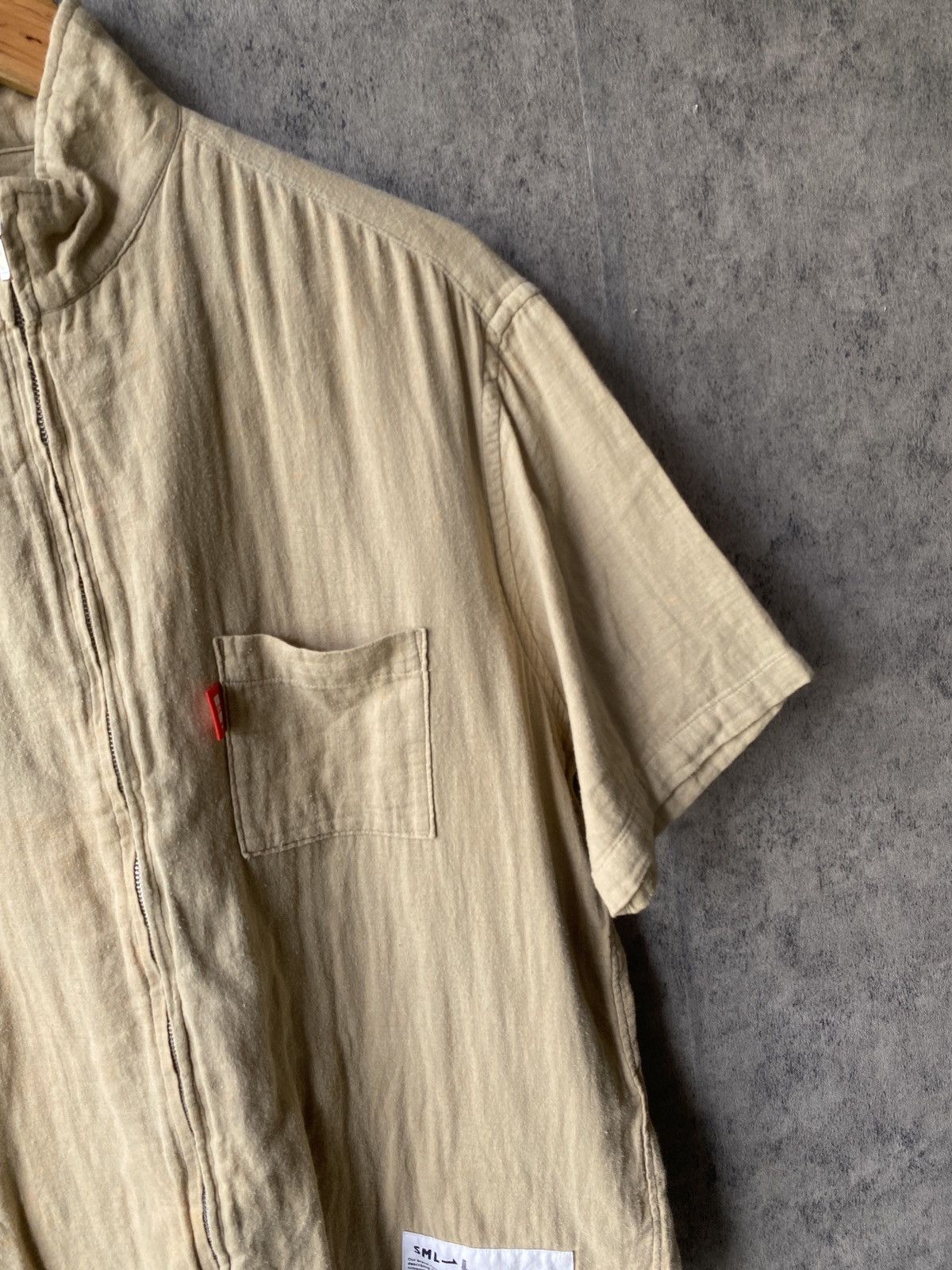 Yohji Yamamoto WXYZ By Yohji Yamamoto Zipper Shirt Size US L / EU 52-54 / 3 - 5 Thumbnail