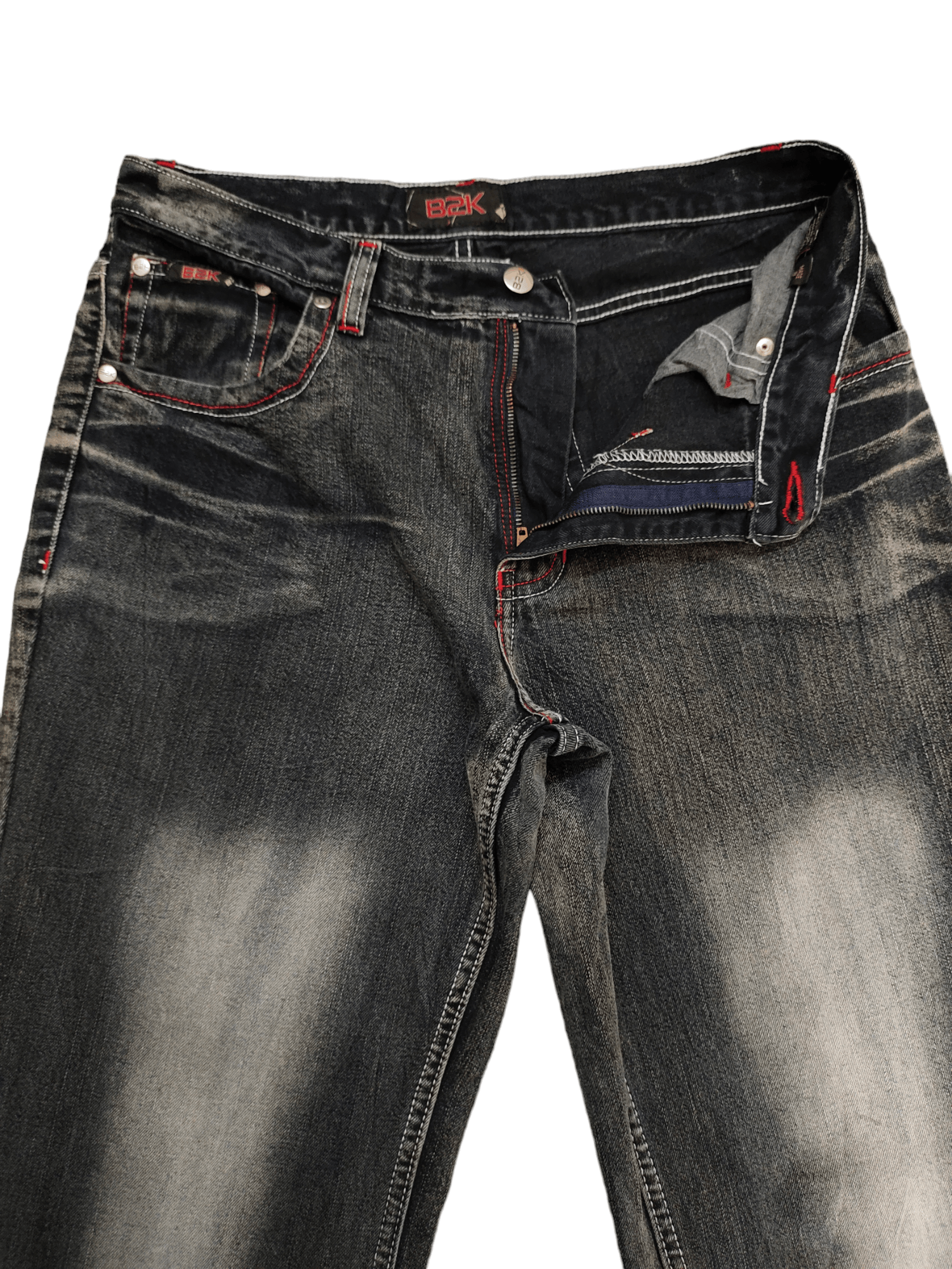 Hysteric Glamour Flare Jeans B2K Clawmark Faded Denim Boot Cut Ifsixwasnine Size US 32 / EU 48 - 17 Thumbnail