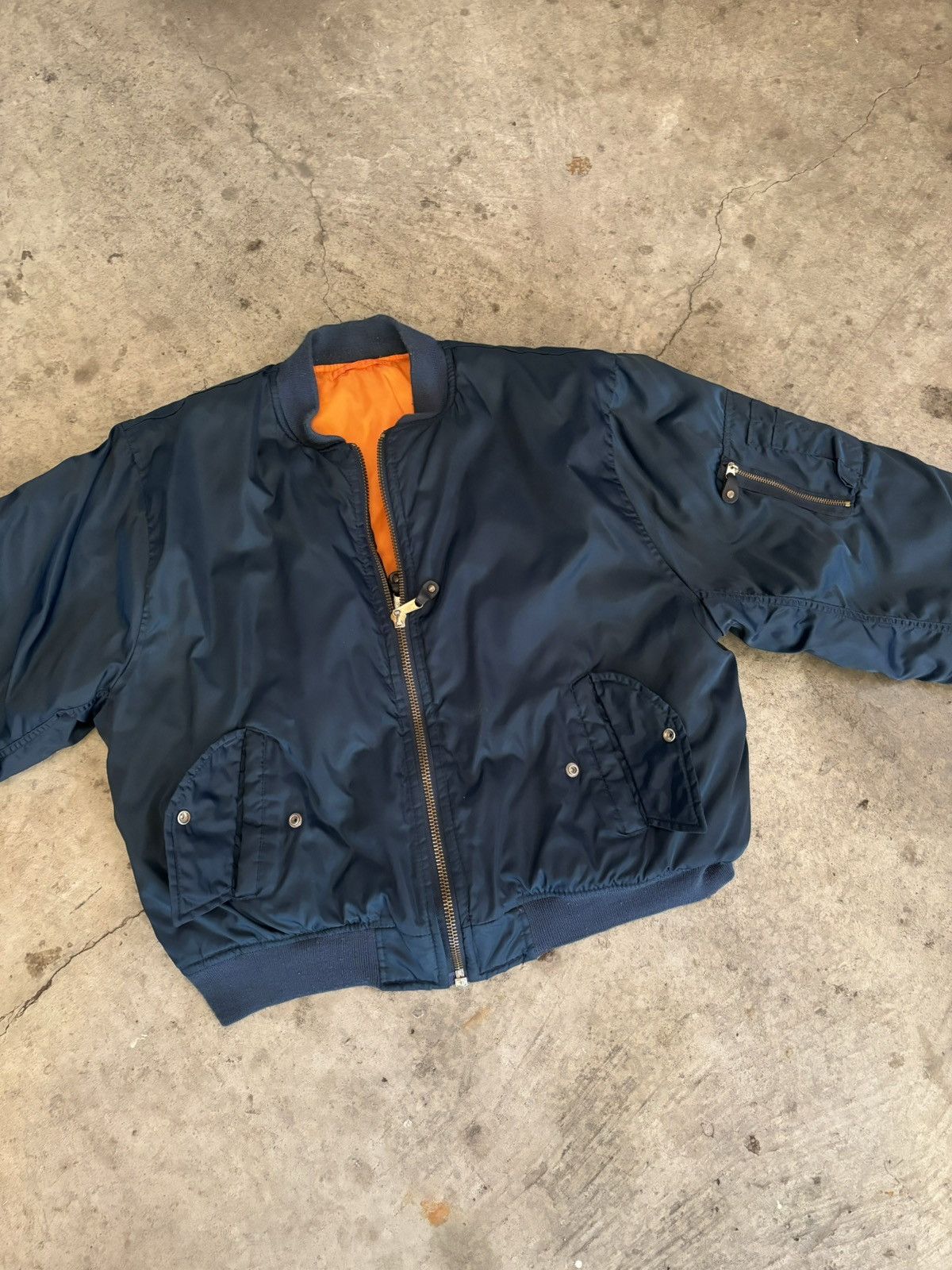 vintage bomber jacket