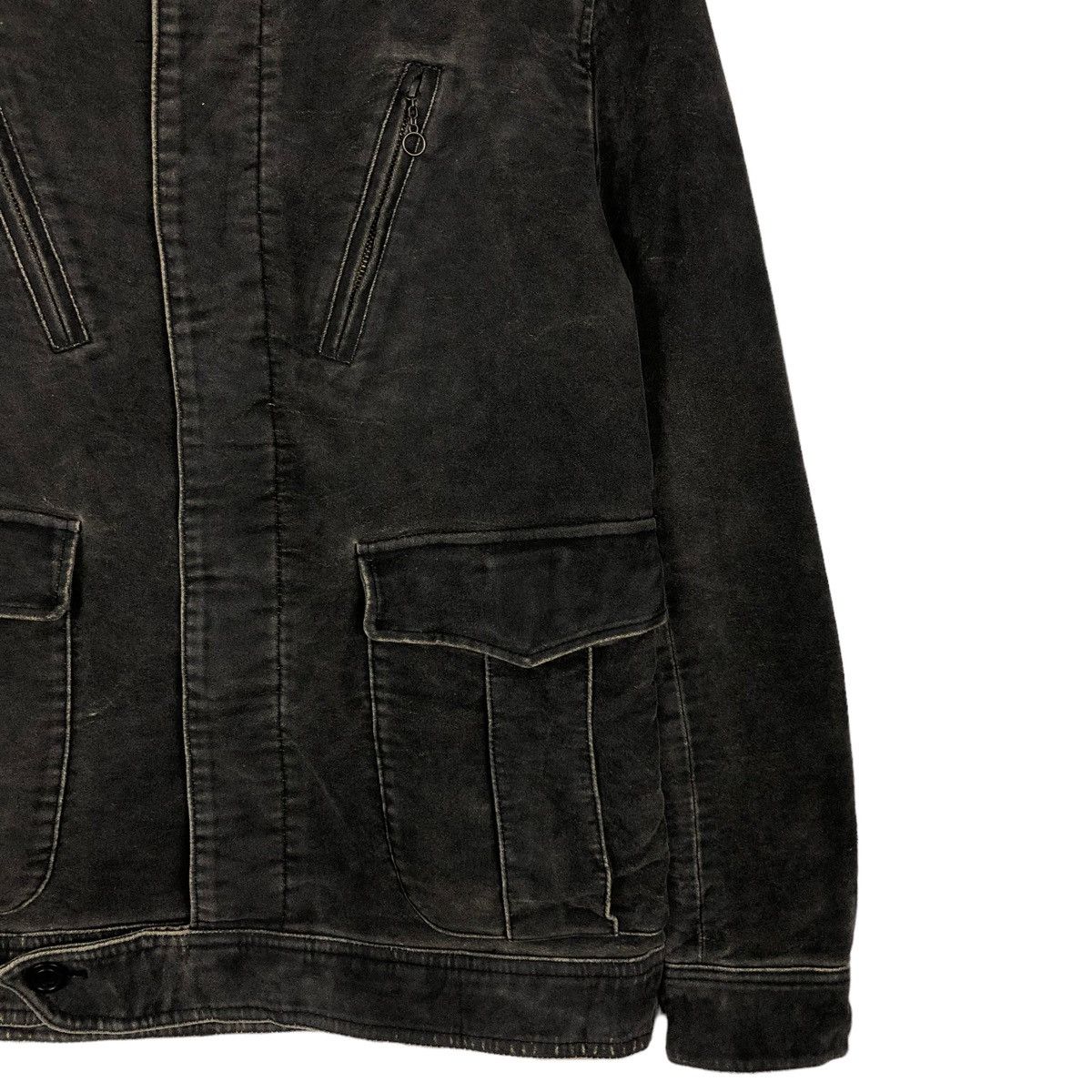 Japanese Brand × Vintage 🔥VINTAGE CHORE BIKER JACKET ADAM ET ROPE ISSEY MIYAKE Size US M / EU 48-50 / 2 - 5 Thumbnail