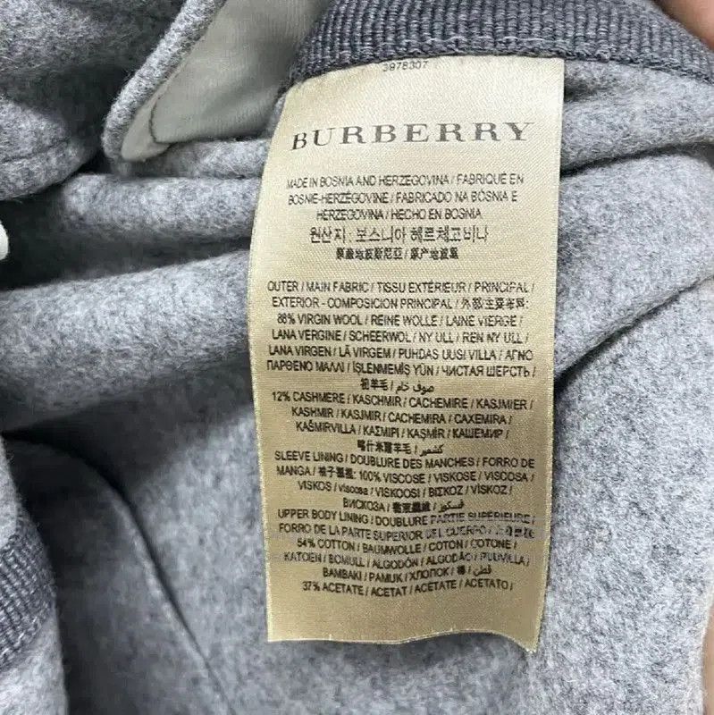 Burberry Burberry Gray Multicolor Women's Coat. Size M / US 6-8 / IT 42-44 - 5 Thumbnail