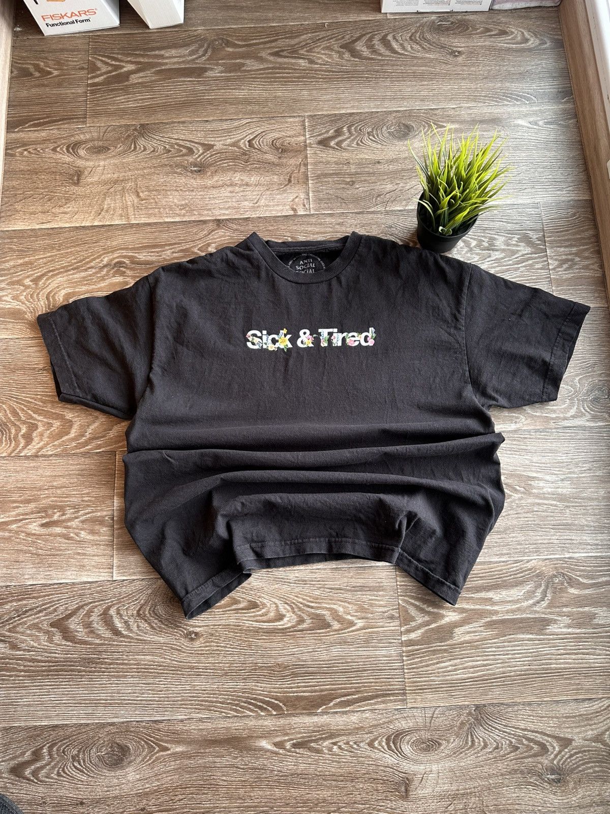 Anti Social Social Club 🔥 Anti Social Social Club DS Self Conclusion T Shirt ASSC Size US XL / EU 56 / 4 - 3 Thumbnail