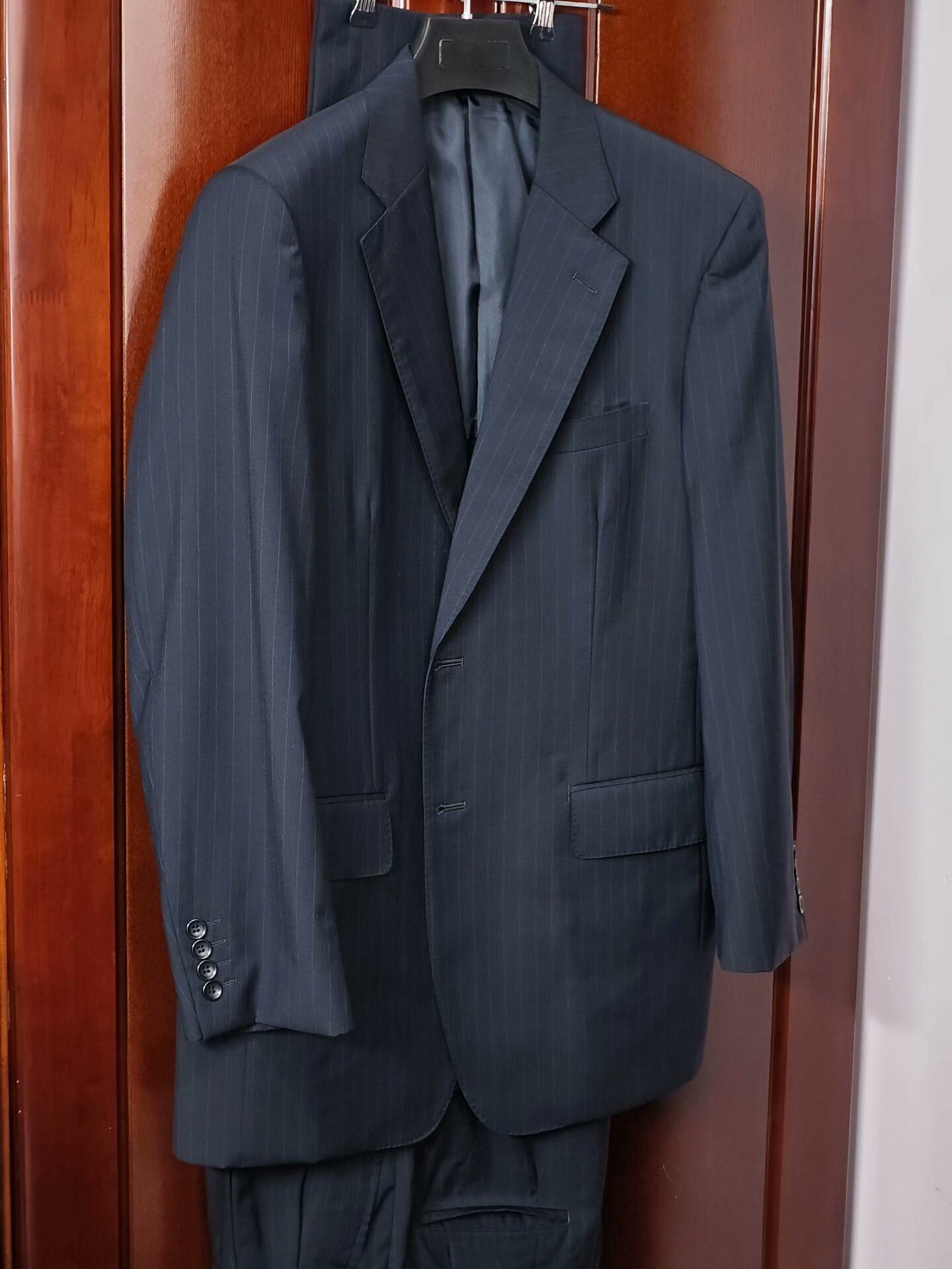 SCABAL Scabal Custom Wool Linen Suit Set Size US M / EU 48-50 / 2 - 1 Thumbnail