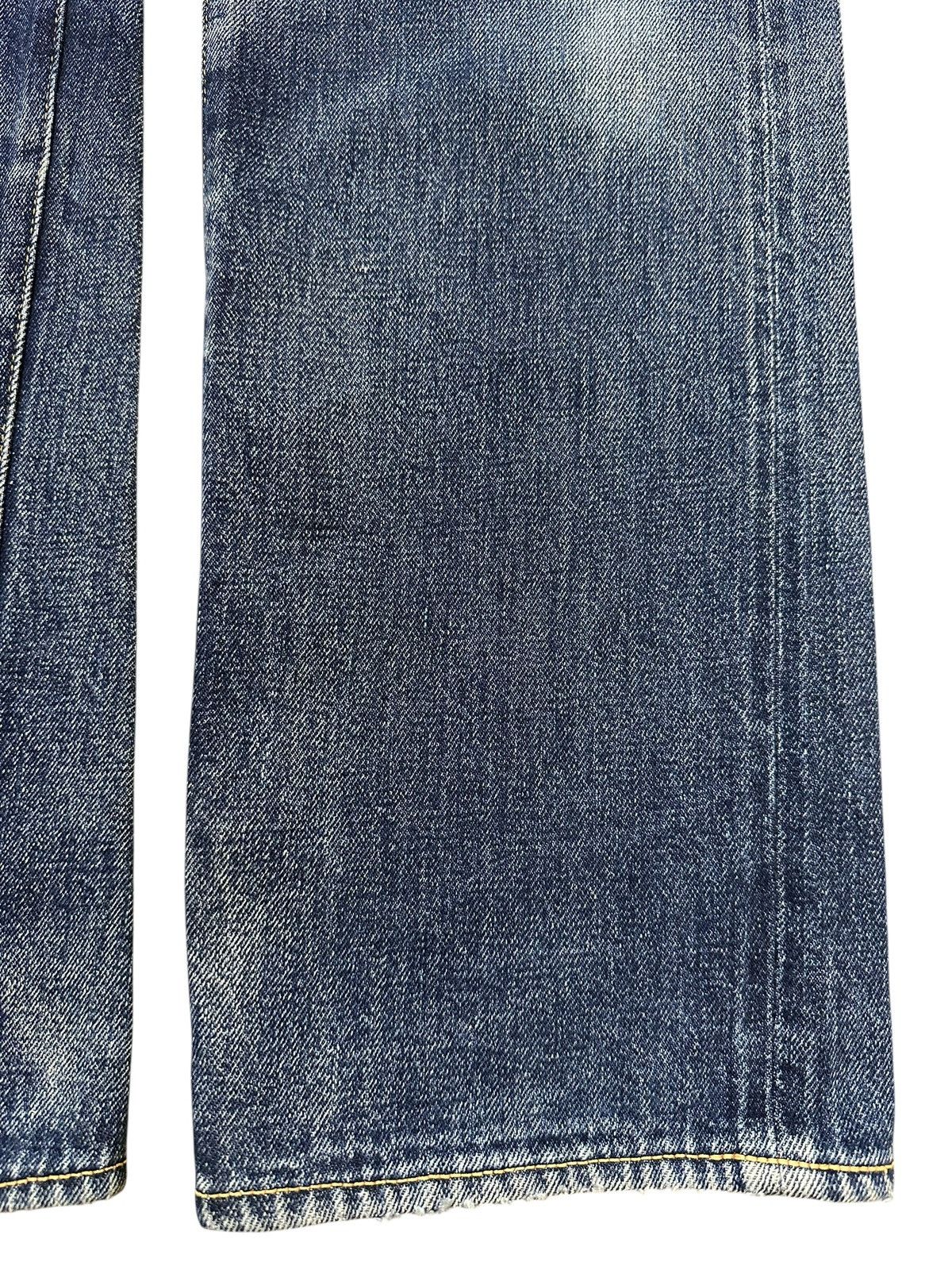 Denime Vintage Japan Denime Selvage Blue Faded Wash Distress Jeans Size US 29 - 9 Thumbnail