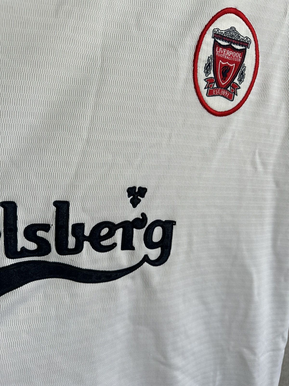 Reebok × Vintage 1998/99 Reebok Liverpool FC Away Vintage Soccer Jersey Size US XL / EU 56 / 4 - 6 Thumbnail