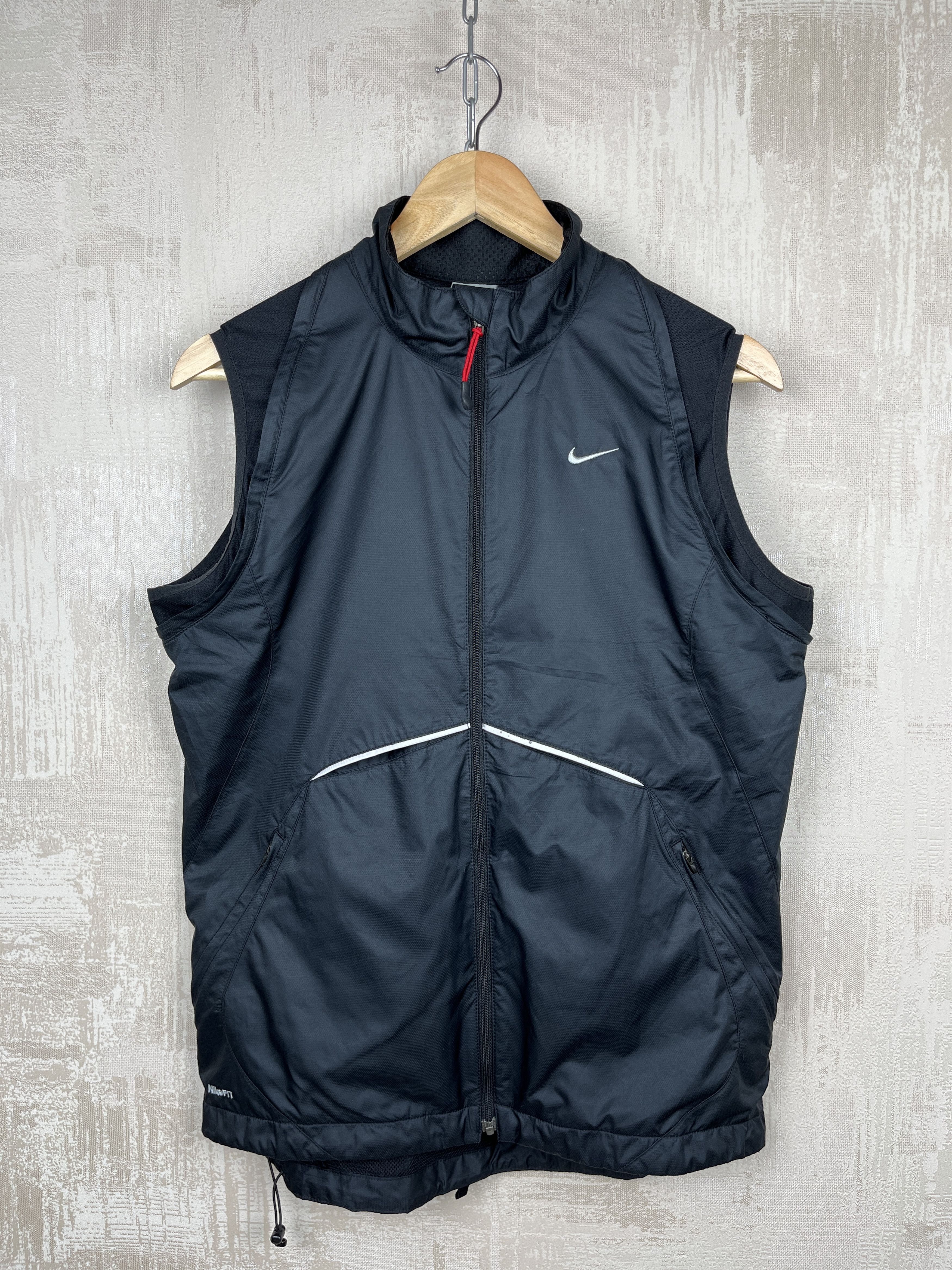 Nike Nike Fit Storm Vest + Jacket Windbreaker Transformer Swoosh Size US S / EU 44-46 / 1 - 17 Thumbnail