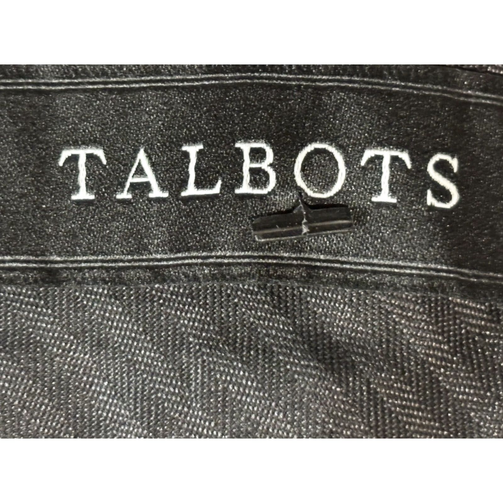 Talbots NEW! Talbots Black Dress Pants 24W Plus Velvet Hearts Valentines Day Hampshire Size 42" / US 20 - 6 Thumbnail