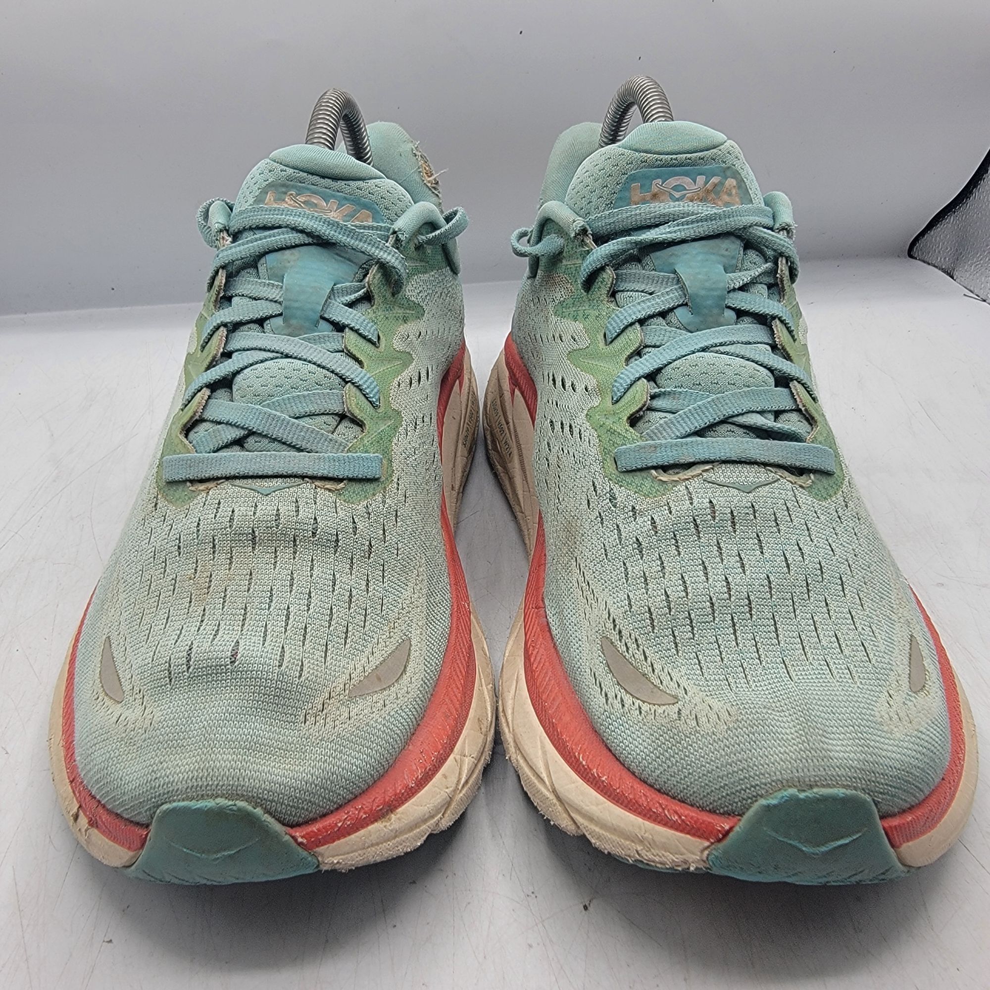 Hoka Hoka One One Clifton 8 Womens 8 D Wide Athletic Shoes Runnin Size US 8 / IT 38 - 2 Thumbnail