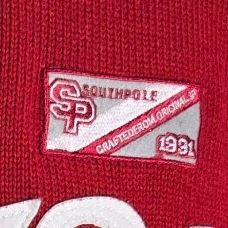 Southpole Southpole Mens Vintage Sweater XXL Cable Knit Varsity Style Size US XXL / EU 58 / 5 - 11 Thumbnail