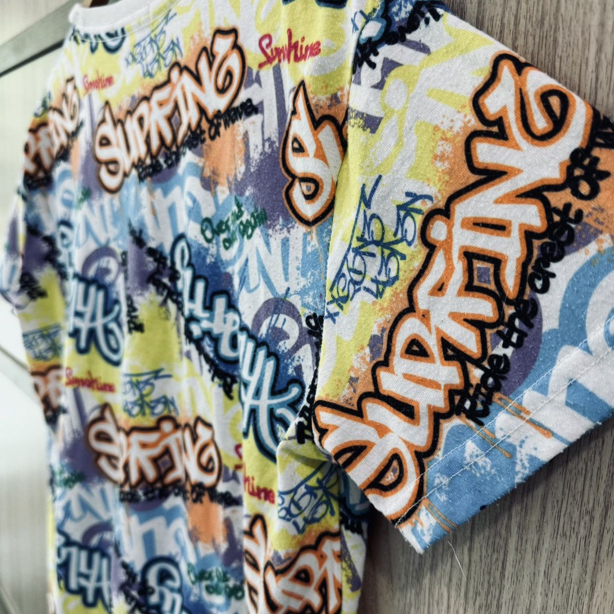 Japanese Brand Full Print Azul Surfing Tee Size US M / EU 48-50 / 2 - 5 Thumbnail