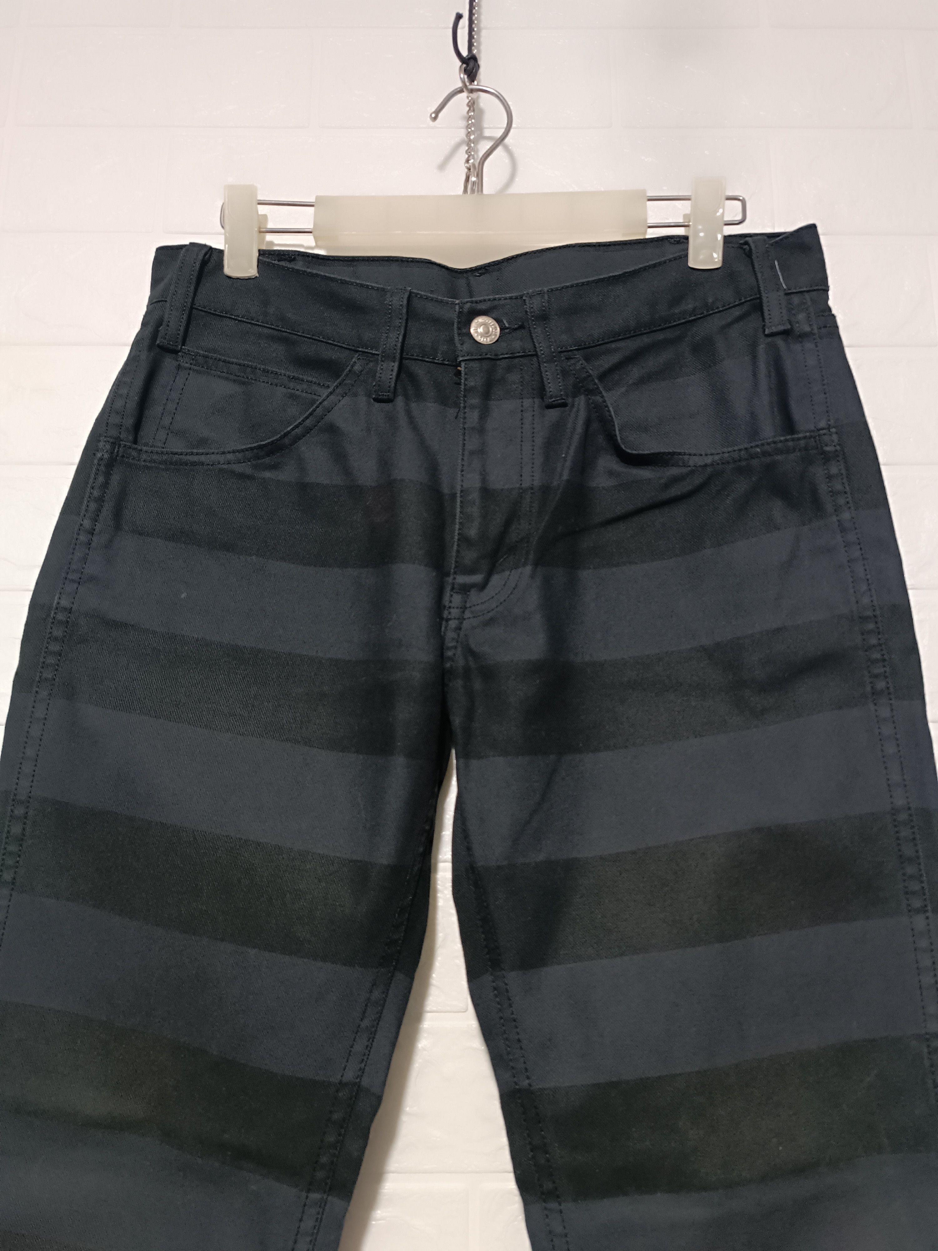 Levi's Vintage Levi's Black Gray Prison Stripes Size US 32 / EU 48 - 4 Thumbnail