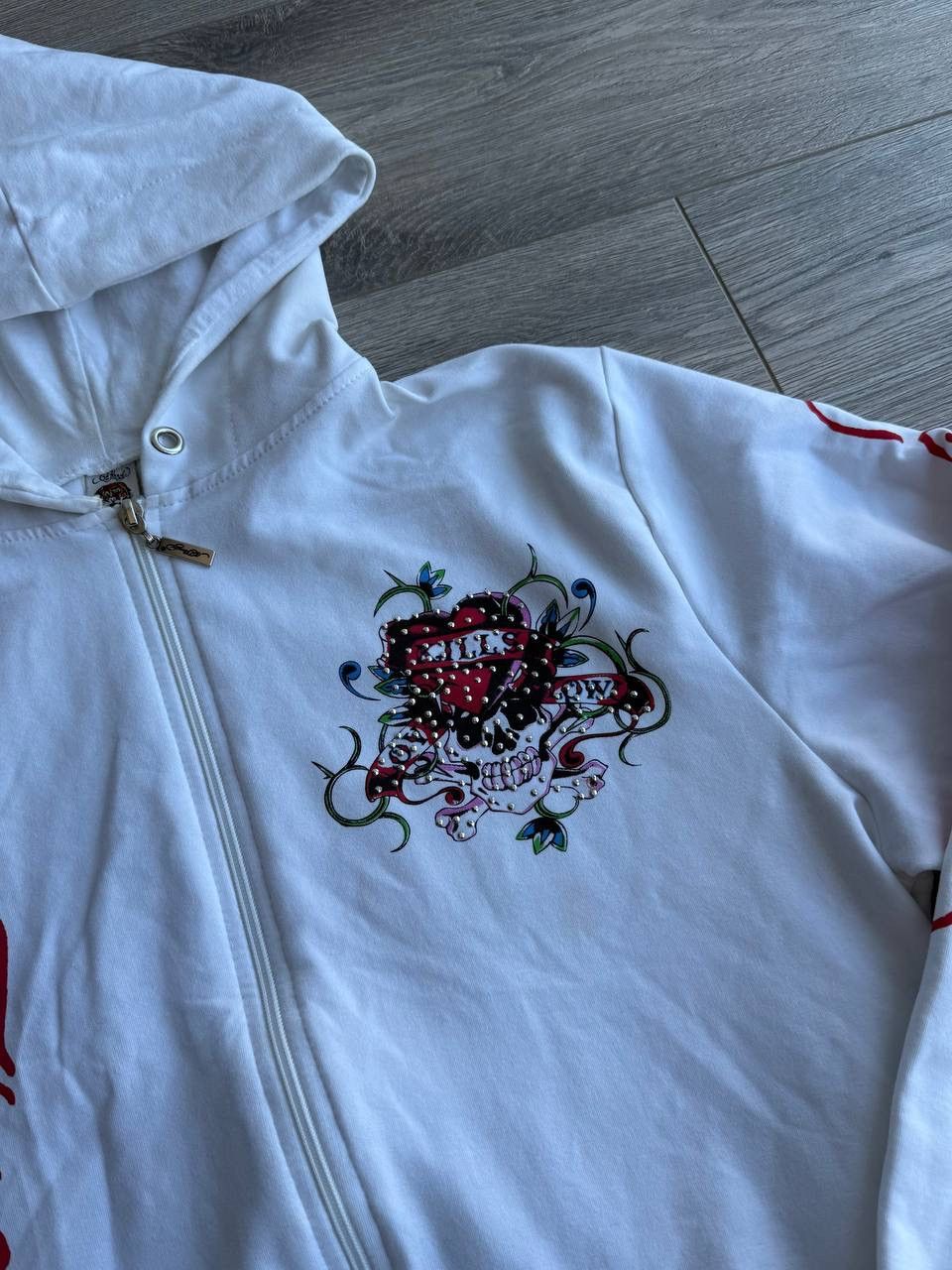 Ed Hardy Ed Hardy Zip Hoodie Size L / US 10 / IT 46 - 7 Thumbnail