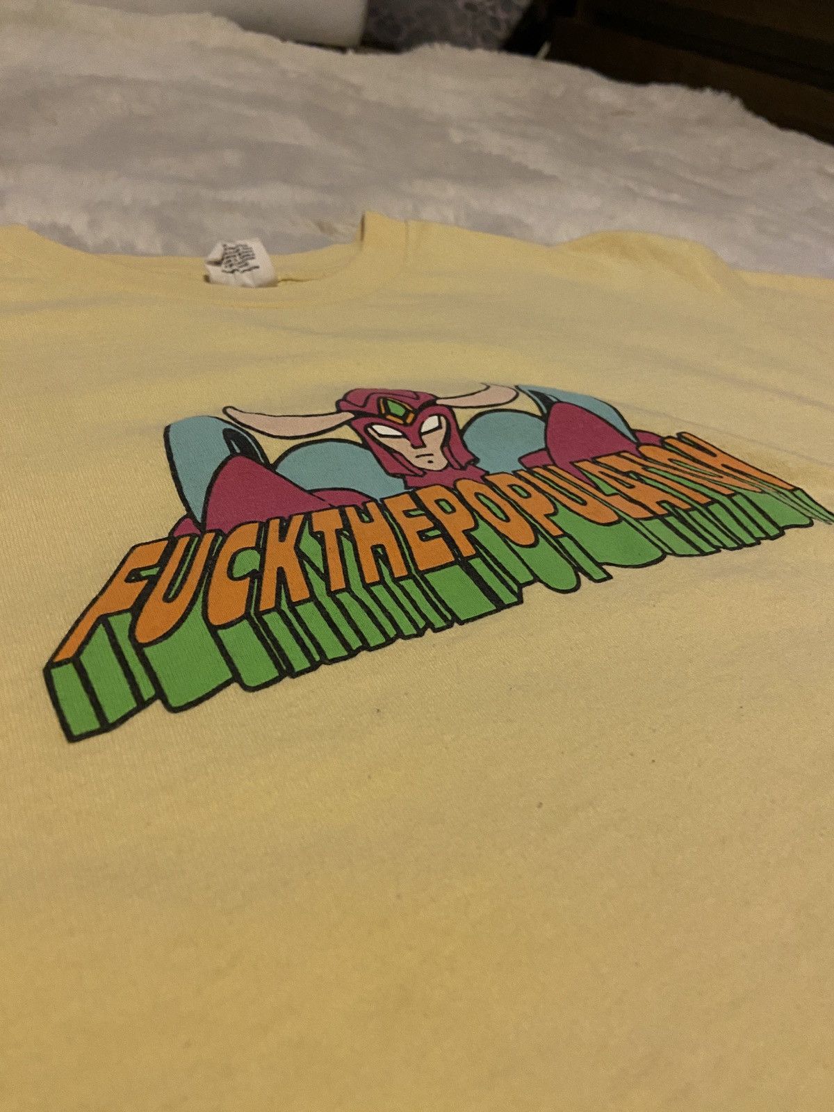Fuck The Population Fuck The Population ‘Destroyer’ Yellow T-Shirt Size US L / EU 52-54 / 3 - 3 Thumbnail