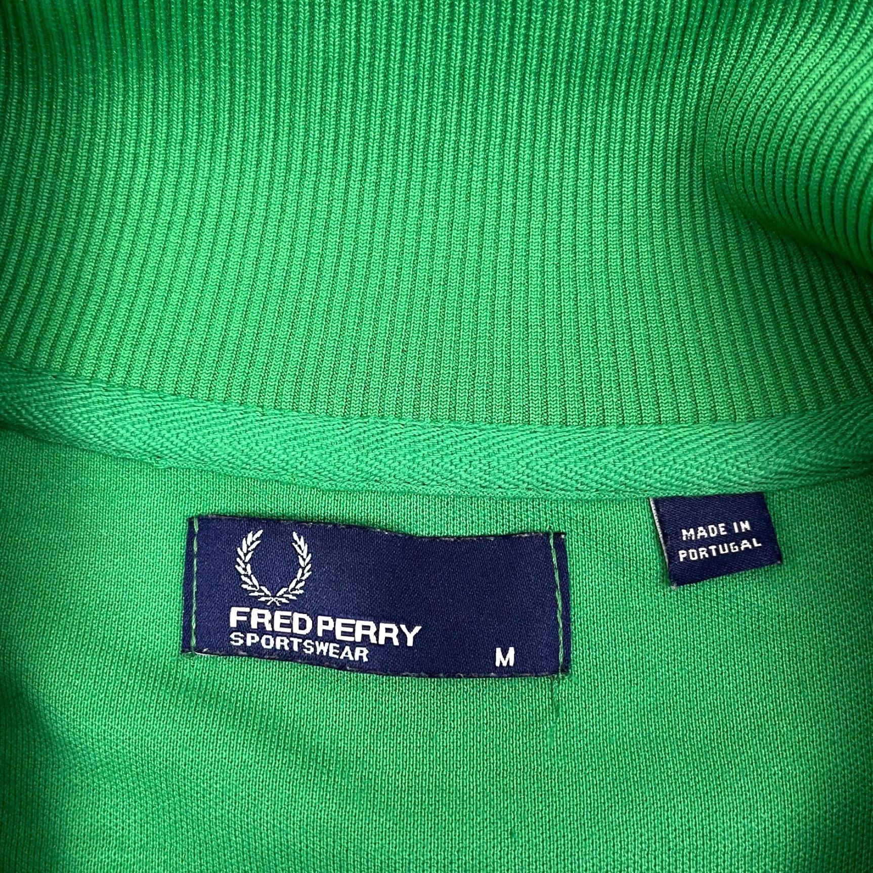 Fred Perry Fred Perry Sportswear Track Jacket Mens M Green Active Court Blokecore Portugal Size US M / EU 48-50 / 2 - 5 Thumbnail