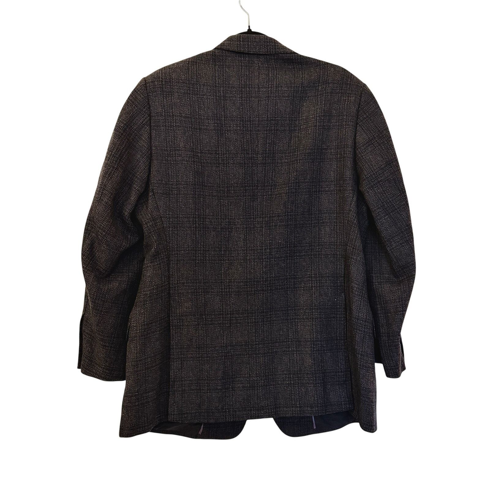 Armani Collezioni Giorgio Armani Collezioni Wool Grey Sports Jacket Size 52R - 2 Thumbnail